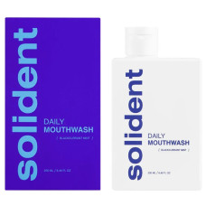 Ополаскиватель для полости рта Solident Blackcurrant Mint / Смородина-мята 250 мл